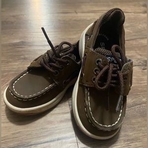 6 month Sperry Top Siders crib shoes infant boat shoes